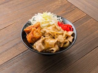 三元豚のスタミナ丼