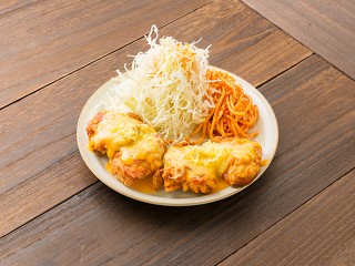 チーズ唐揚げ定食